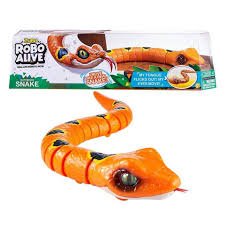 Robo Alive Snake - Orange (£16.99)